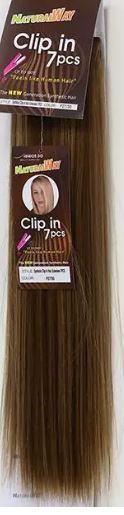NATURALWAY Sythetic 7Pcs Clip-In 22